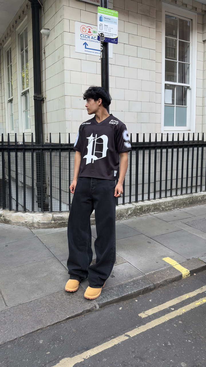 SCRIMMAGE JERSEY [BLACK] - Delore