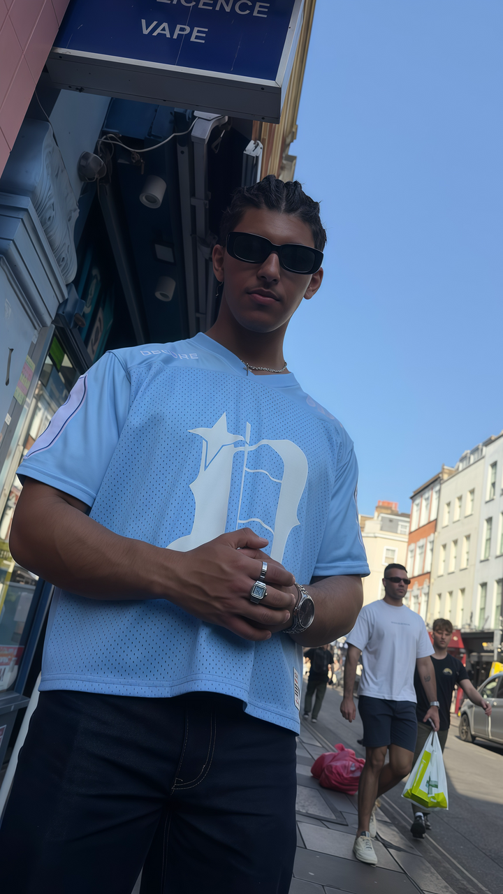 SCRIMMAGE JERSEY [BLUE] - Delore